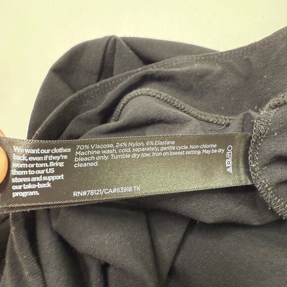 Eileen Fisher Crepe Ankle Pants Black Women’s Size 2X ? Viscose, Nylon, Elastane - Picture 9 of 10